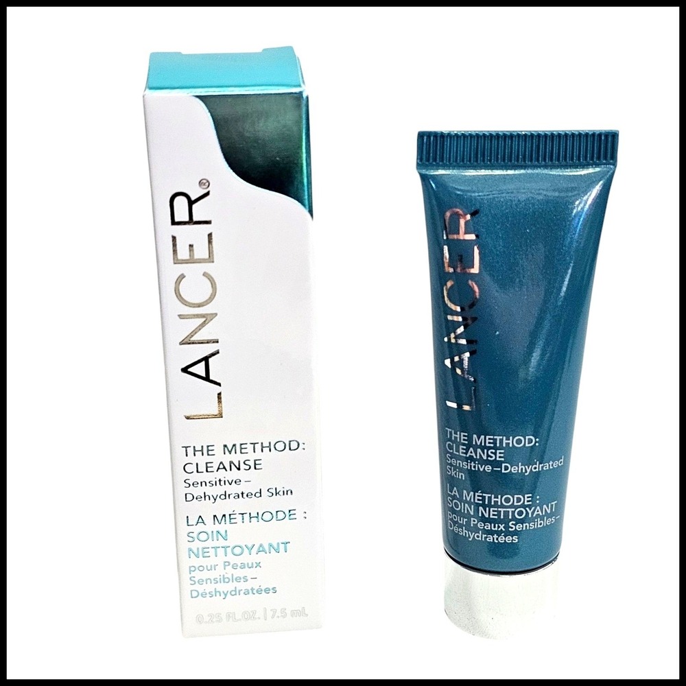 Lancer‎ The Method CLEANSE Sensitive Dehydrated Skin Cleanser 0.25oz. 7.5ml.